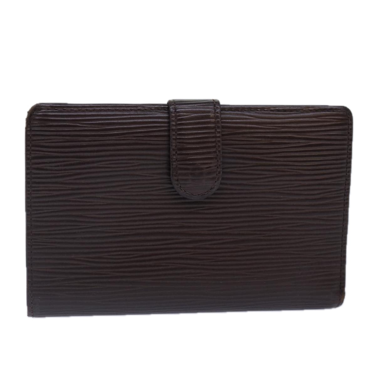 Louis Vuitton Viennois Brown Leather Wallet