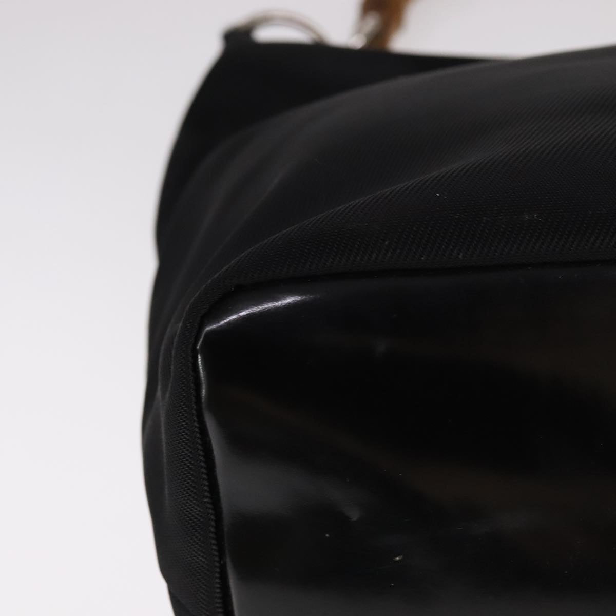 Gucci Bamboo Black Synthetic Handbag