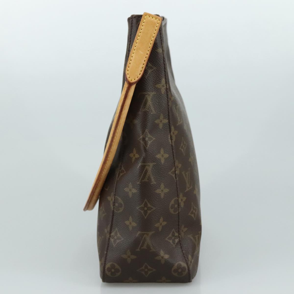 Louis Vuitton Looping Gm Brown Canvas Shoulder Bag