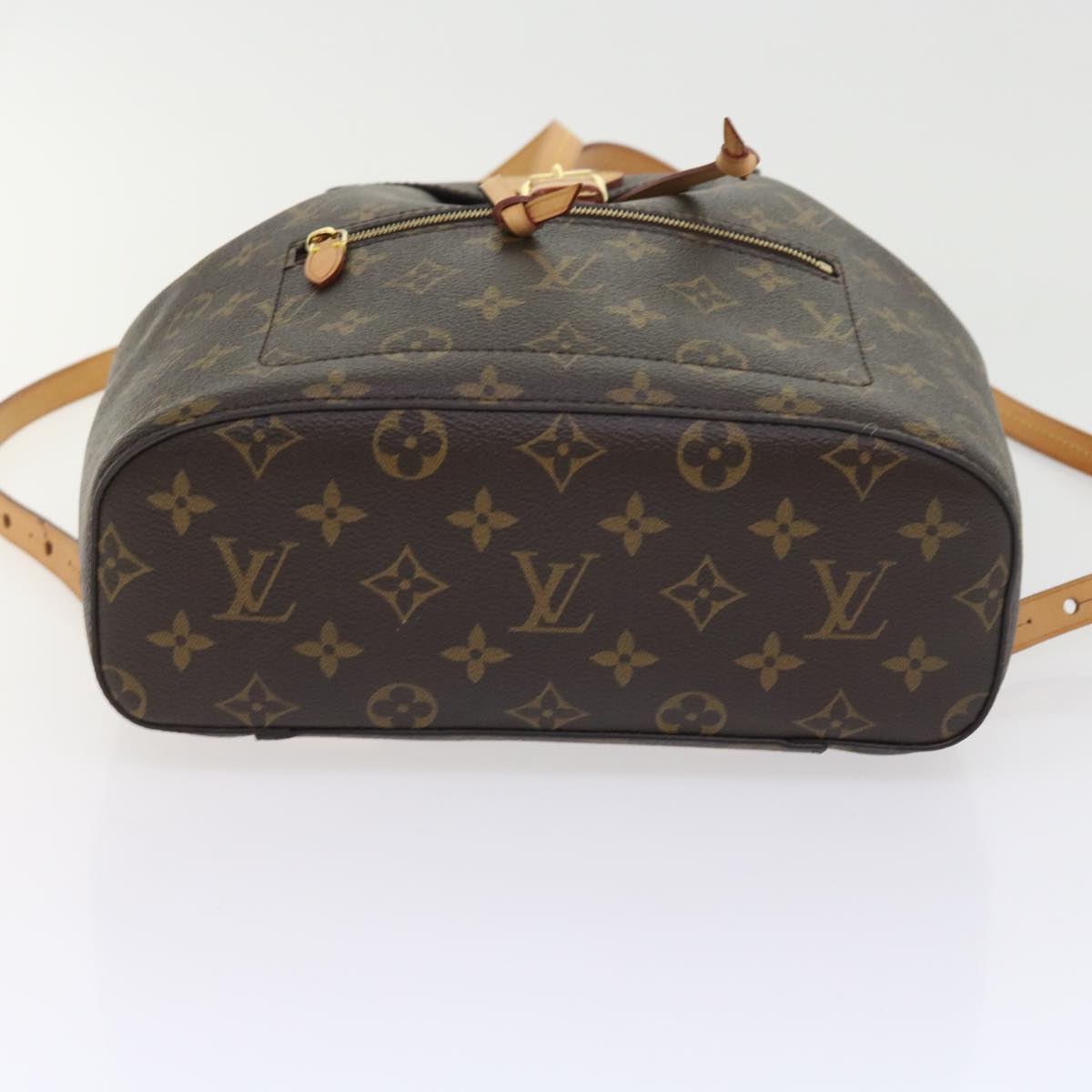 Louis Vuitton Montsouris Brown Canvas Backpack Bag