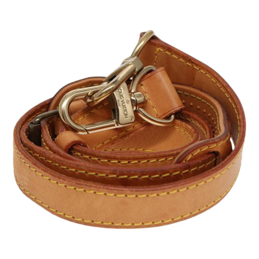 Louis Vuitton Bandoulière De Sac Beige Leather Bag Jewelry ()