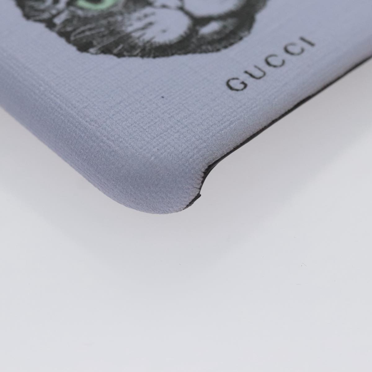 Gucci Purple Leather Phone Jewelry