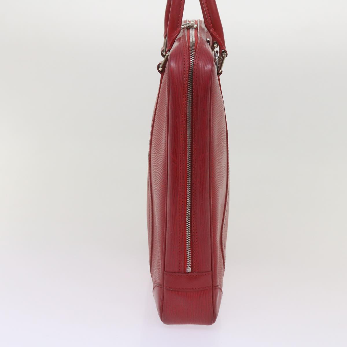 Louis Vuitton Vivienne Red Leather Briefcase Bag