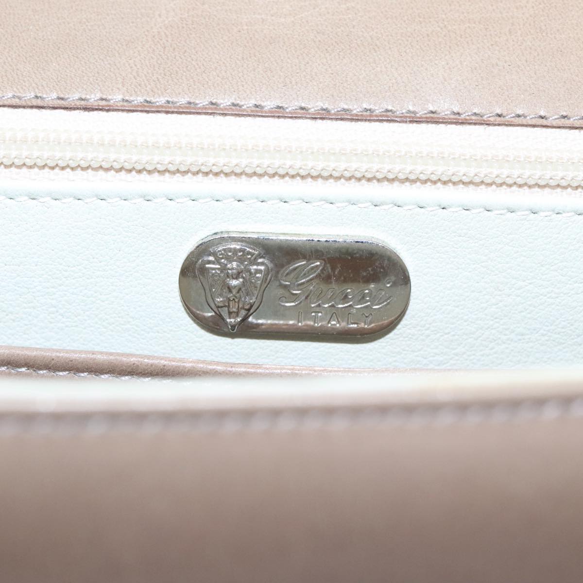 Gucci Beige Leather Handbag