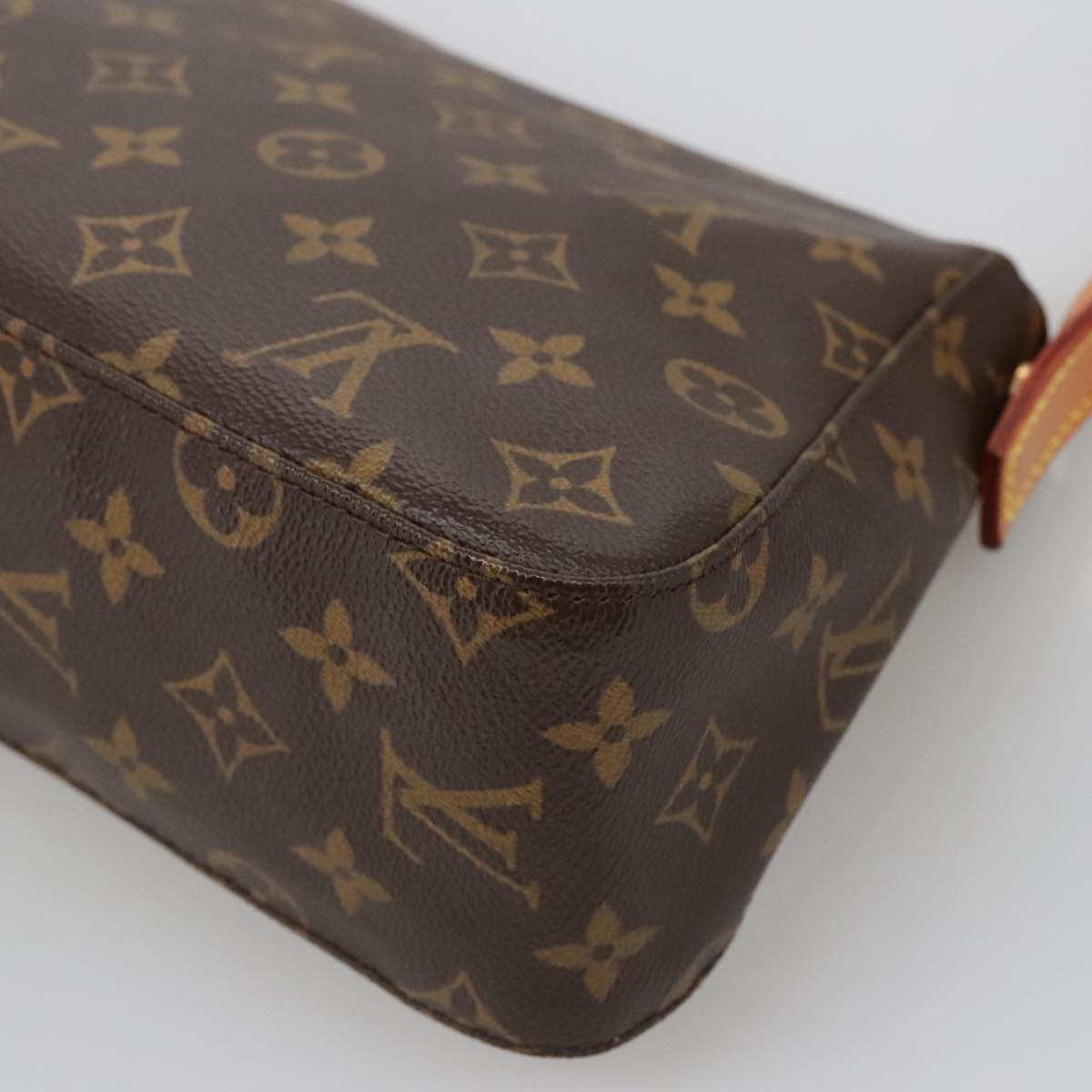 Louis Vuitton Mini Looping Brown Canvas Shoulder Bag
