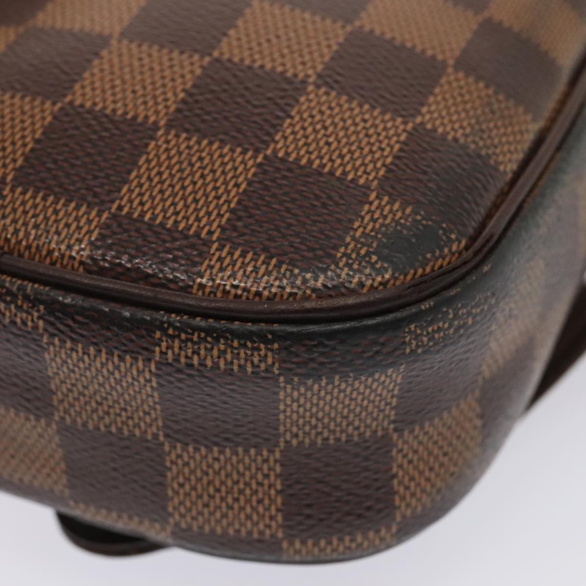 Louis Vuitton Gange Brown Canvas Shoulder Bag