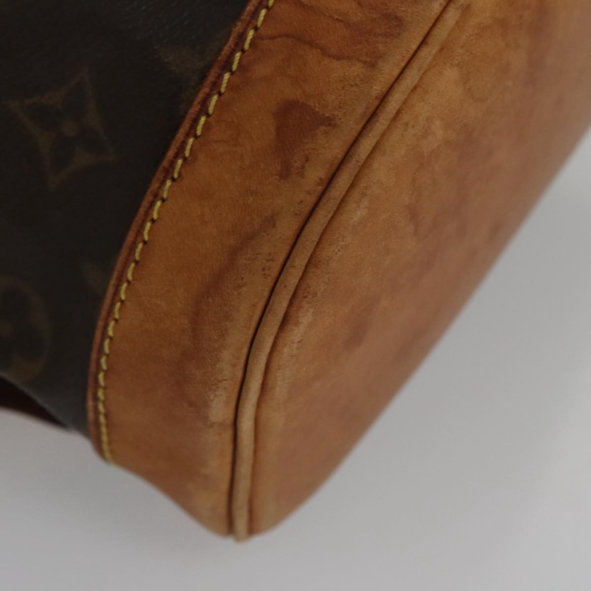 Louis Vuitton Montsouris Mm Brown Canvas Backpack Bag