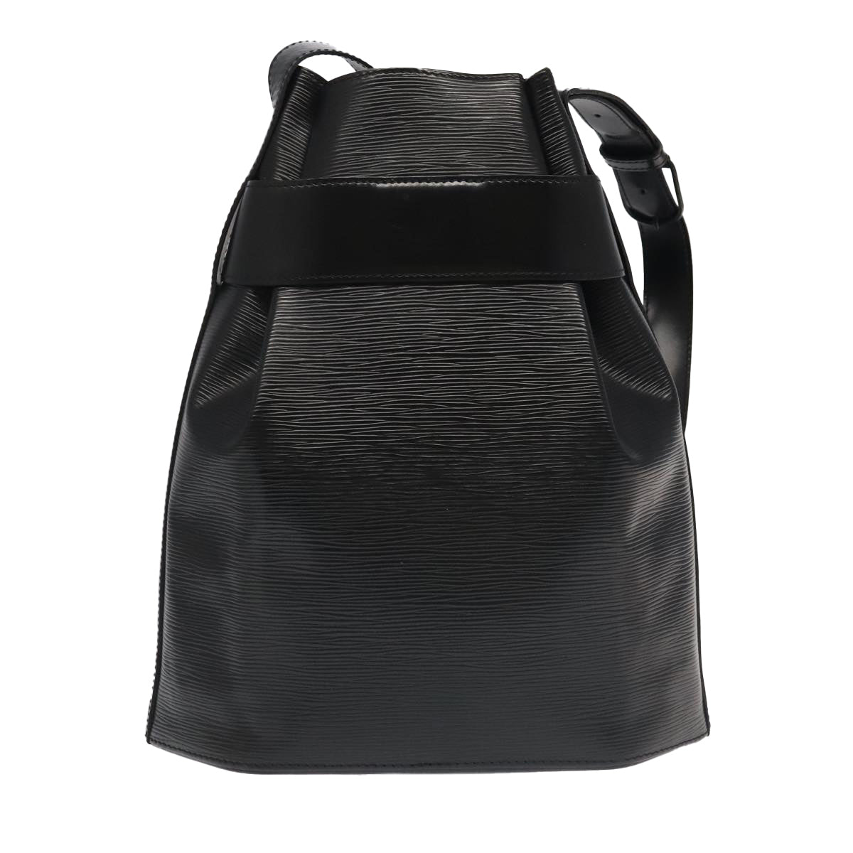 Louis Vuitton Sac D'épaule Black Leather Shoulder Bag