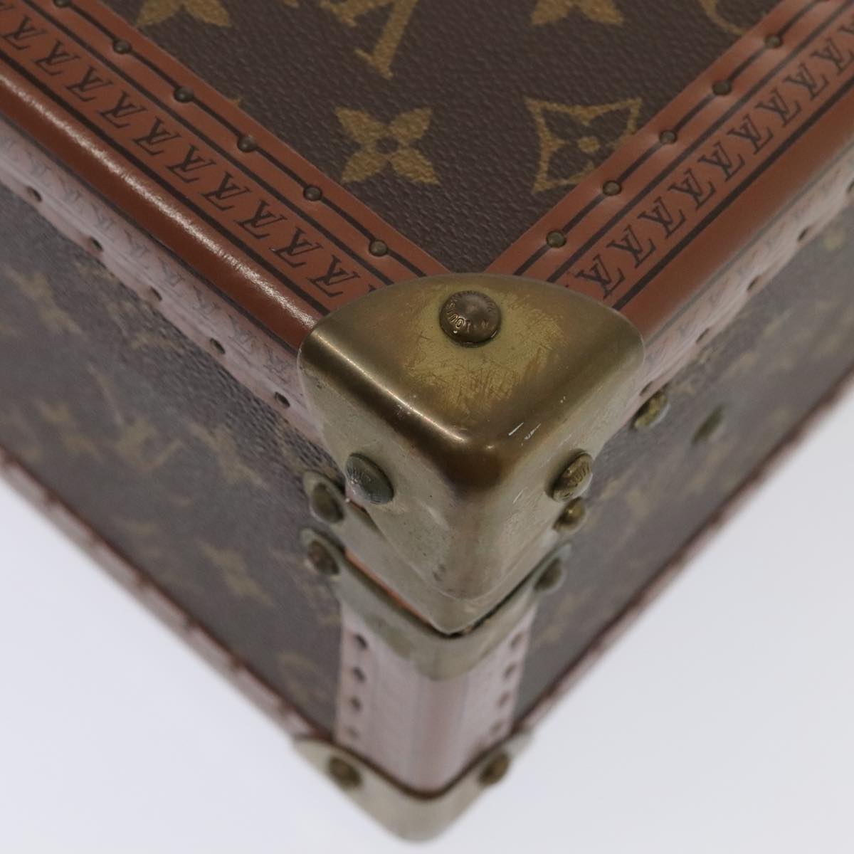 Louis Vuitton Cotteville Brown Canvas Travel Bag