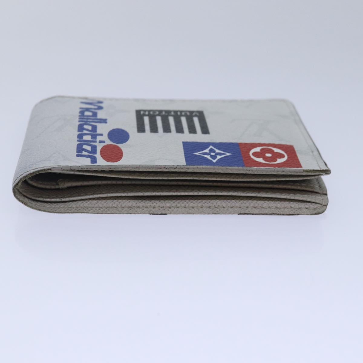 Louis Vuitton Portefeuille Multiple Grey Canvas Wallet