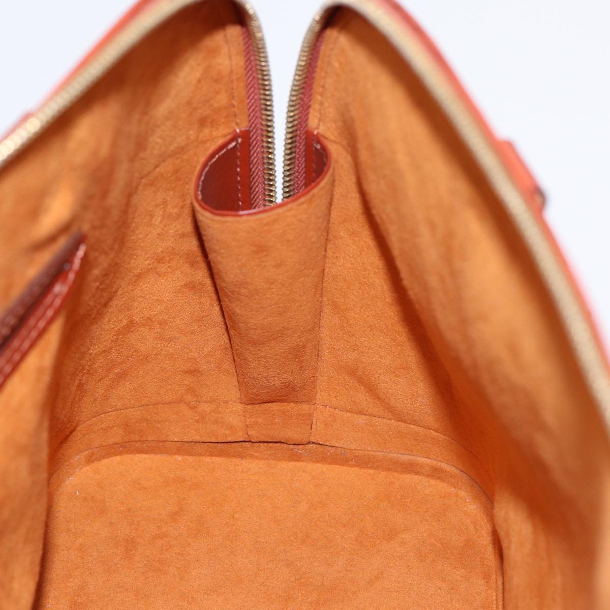 Louis Vuitton Alma Brown Leather Handbag