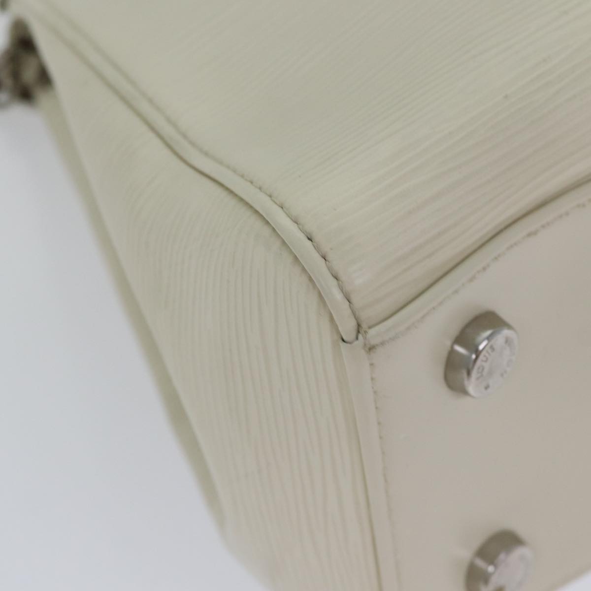 Louis Vuitton Blair White Leather Handbag