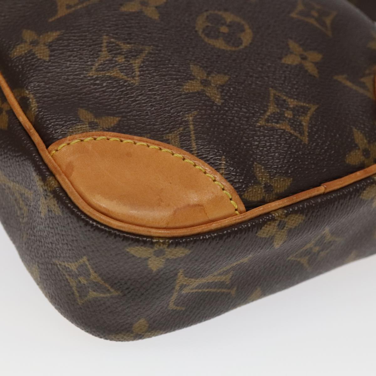 Louis Vuitton Danube Brown Canvas Shoulder Bag