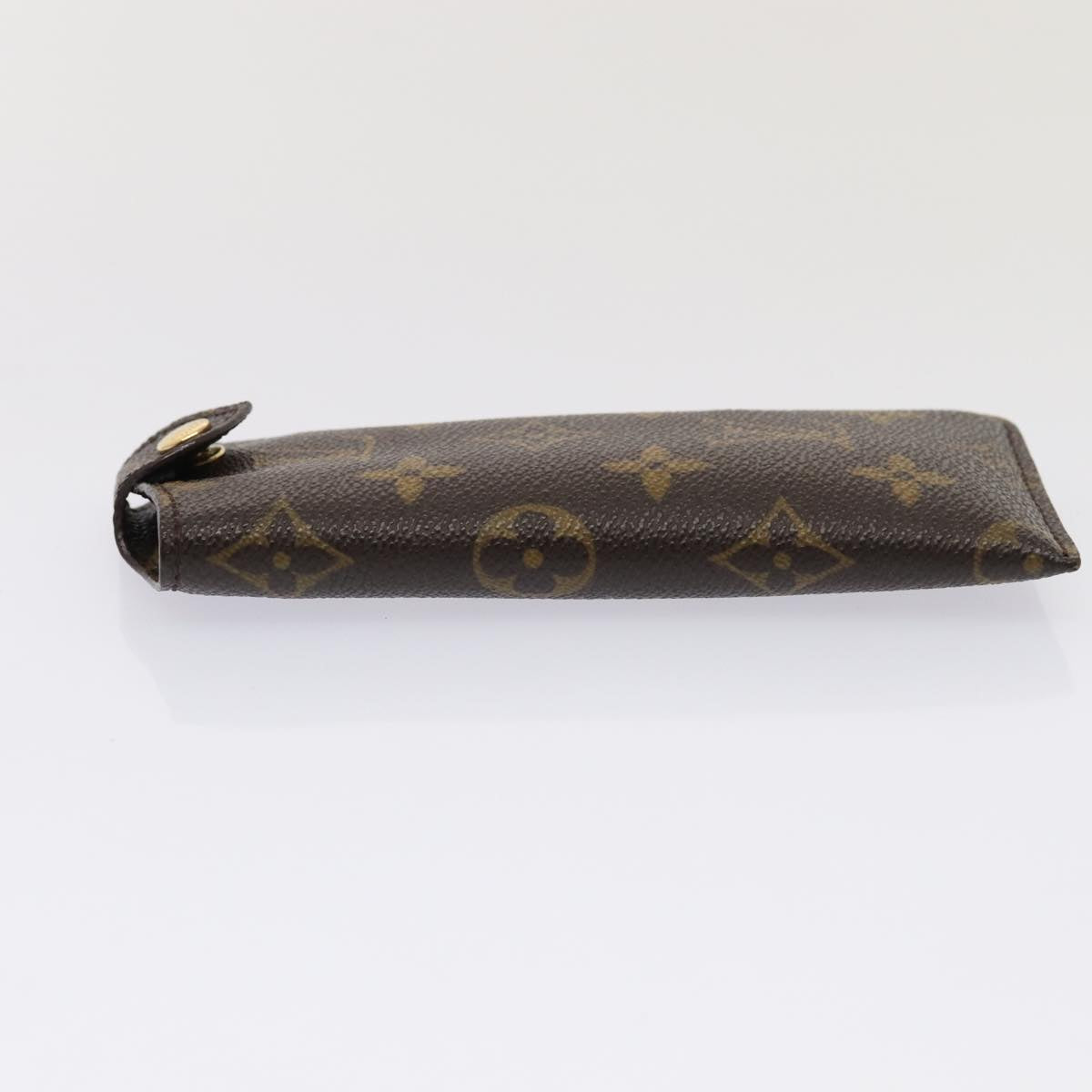 Louis Vuitton Glasses Case Brown Canvas Wallet