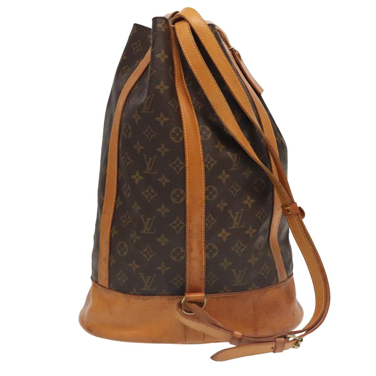 Louis Vuitton Randonnée Brown Canvas Shoulder Bag