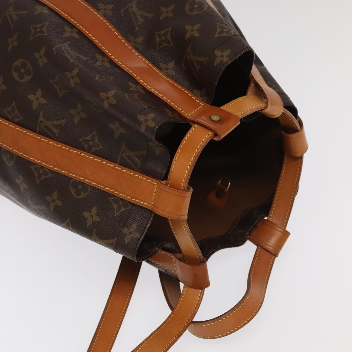 Louis Vuitton Randonnée Brown Canvas Shoulder Bag