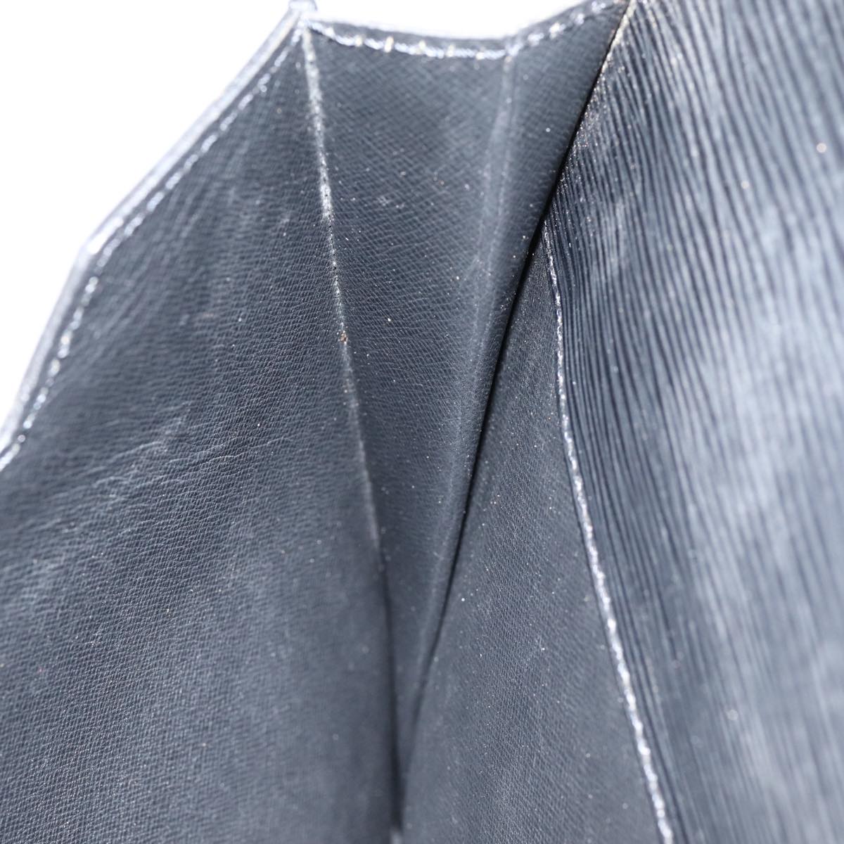 Louis Vuitton Senateur Black Leather Briefcase Bag