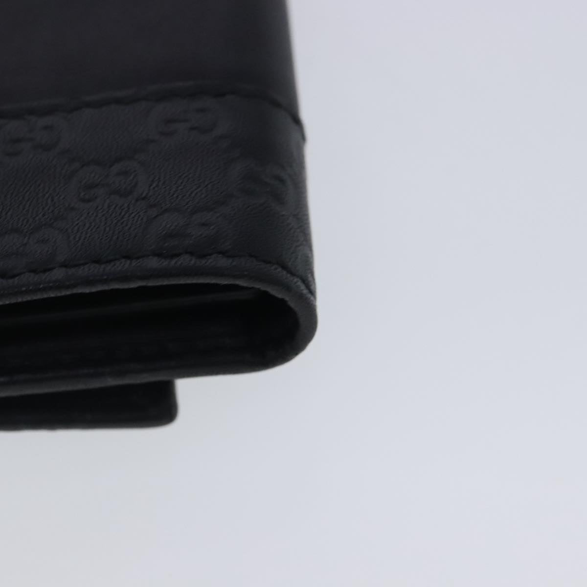 Gucci Key Case Black Leather Wallet