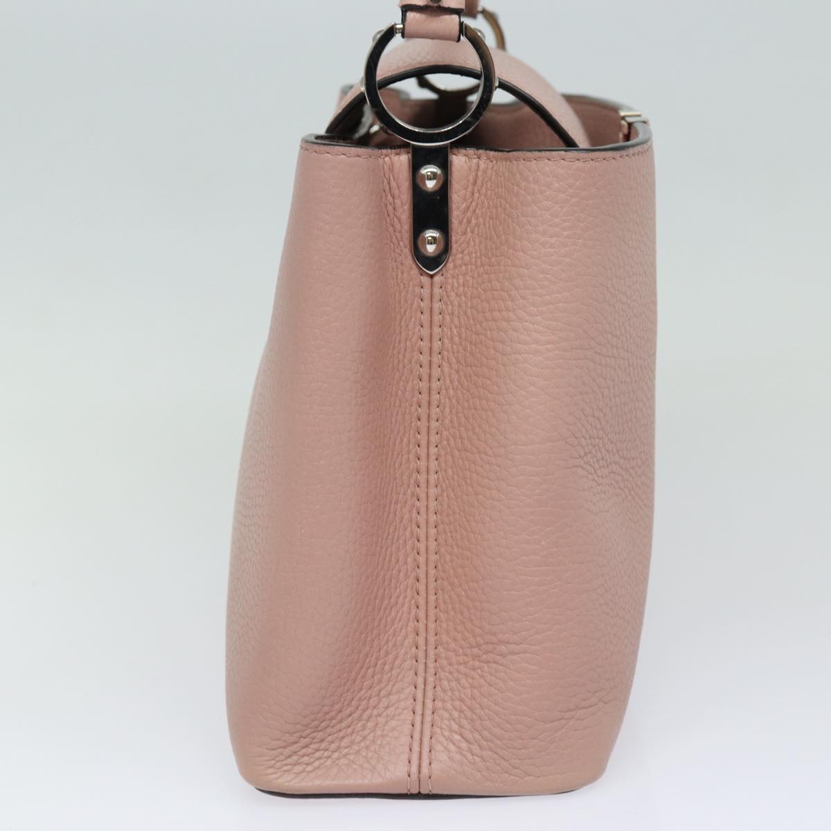 Louis Vuitton Capucines Pink Leather Handbag