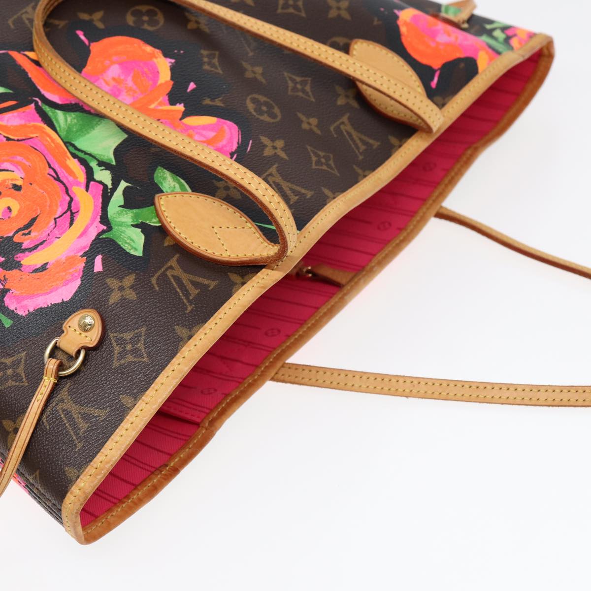 Louis Vuitton Neverfull Brown Canvas Tote Bag