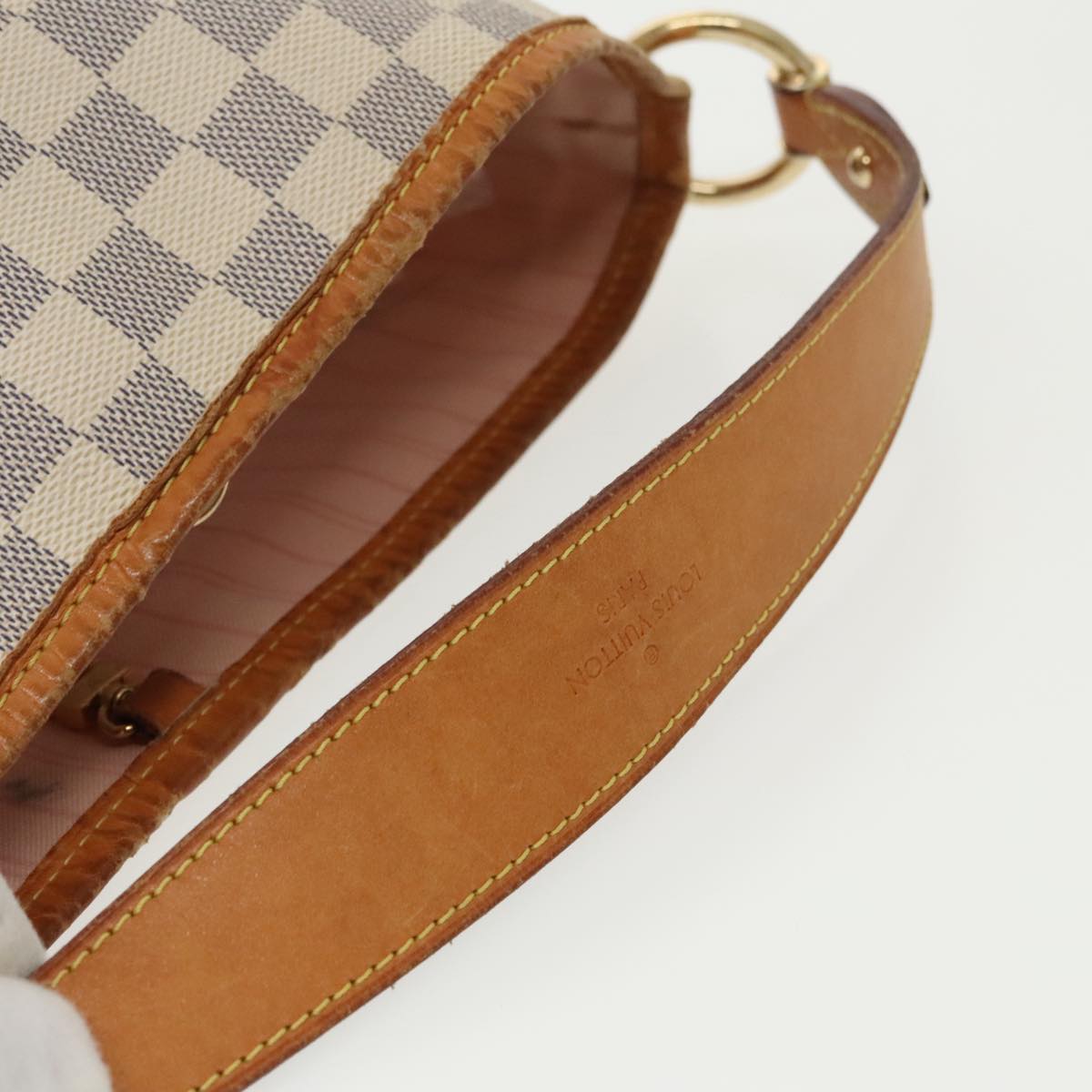 Louis Vuitton Delightfull Pm White Canvas Shoulder Bag