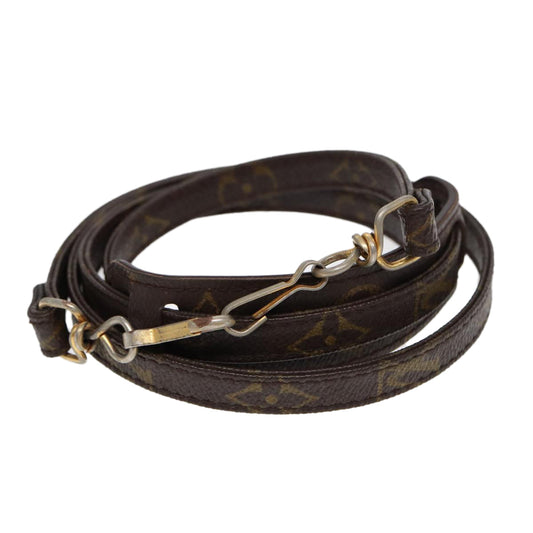 Louis Vuitton Bandoulière De Sac Brown Canvas Bag Jewelry ()