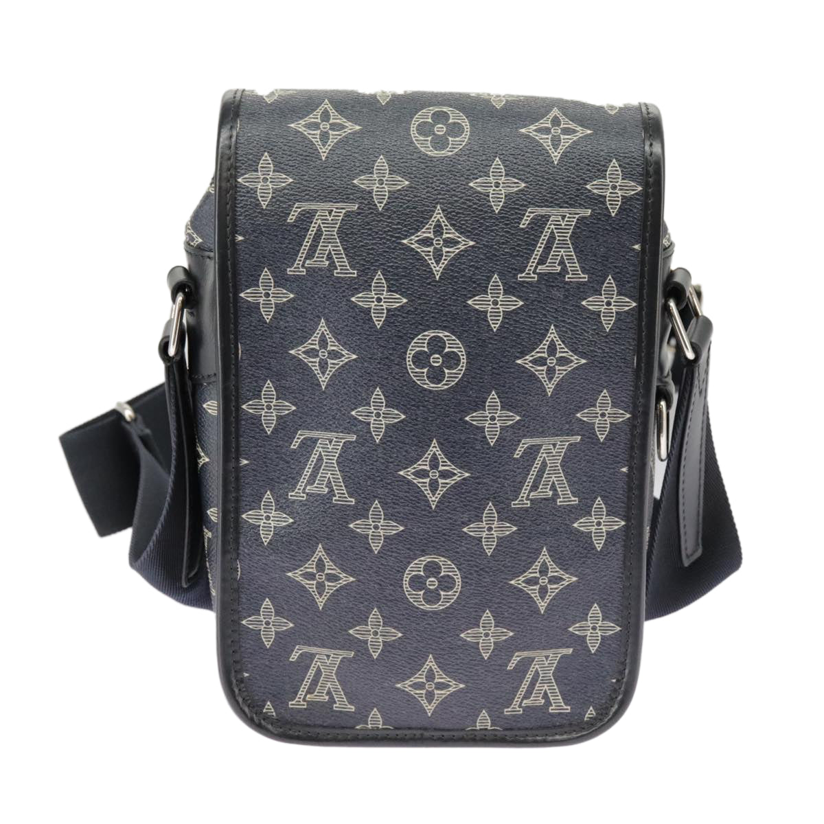 Louis Vuitton Messenger Navy Canvas Shoulder Bag