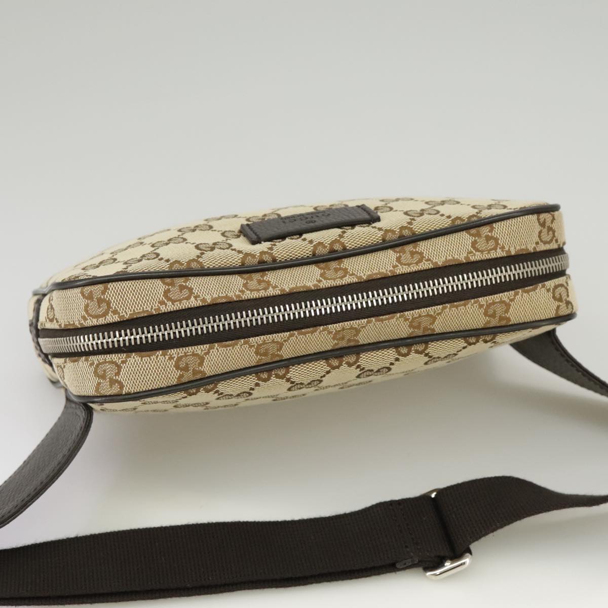 Gucci Beige Canvas Shoulder Bag