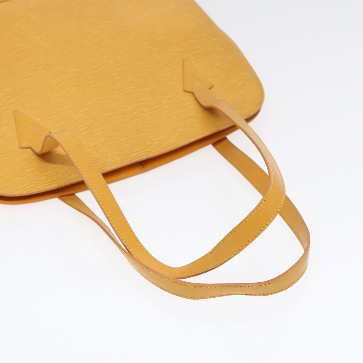Louis Vuitton Lussac Yellow Leather Shoulder Bag