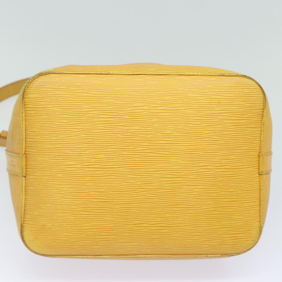 Louis Vuitton Petit Noé Yellow Leather Shoulder Bag
