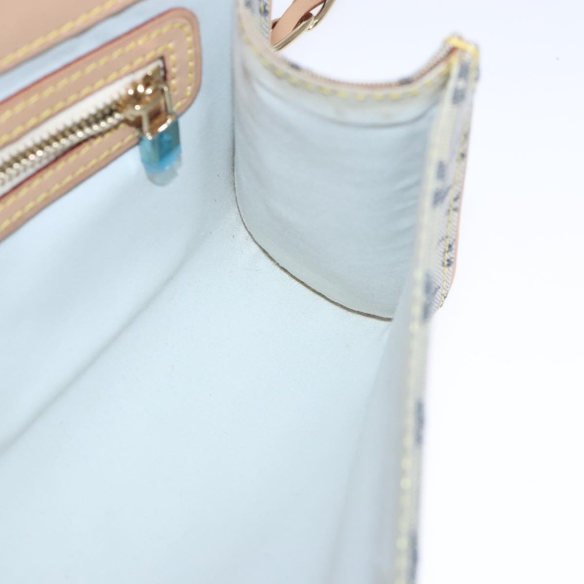 Louis Vuitton Camille Navy Canvas Shoulder Bag