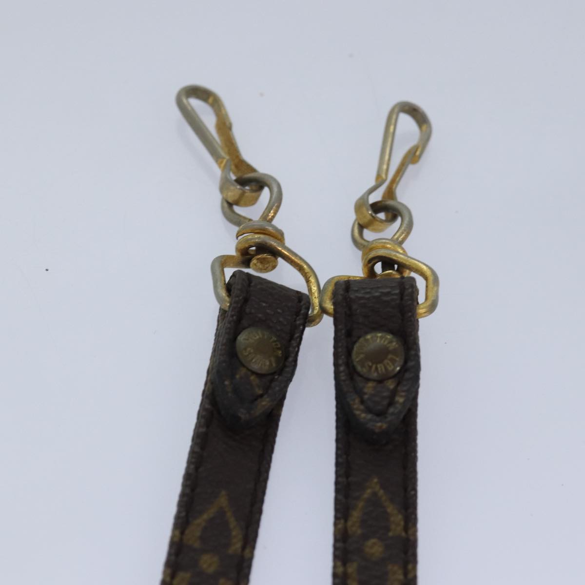 Louis Vuitton Brown Canvas Bag Jewelry