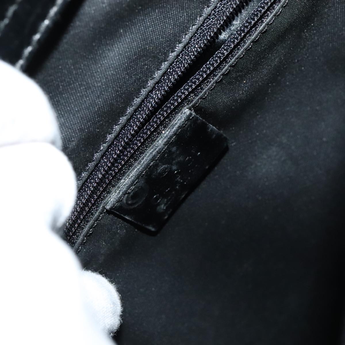 Gucci Bamboo Black Leather Handbag