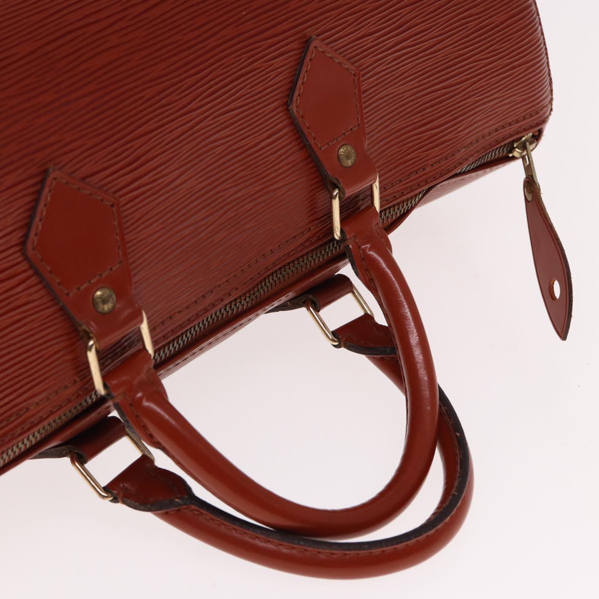 Louis Vuitton Speedy 40 Brown Leather Handbag