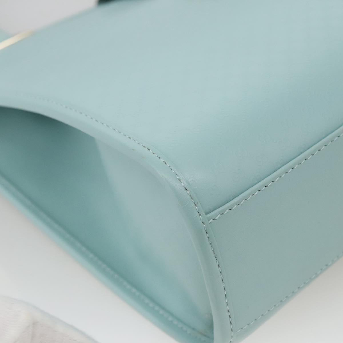 Gucci Jackie Blue Leather Handbag