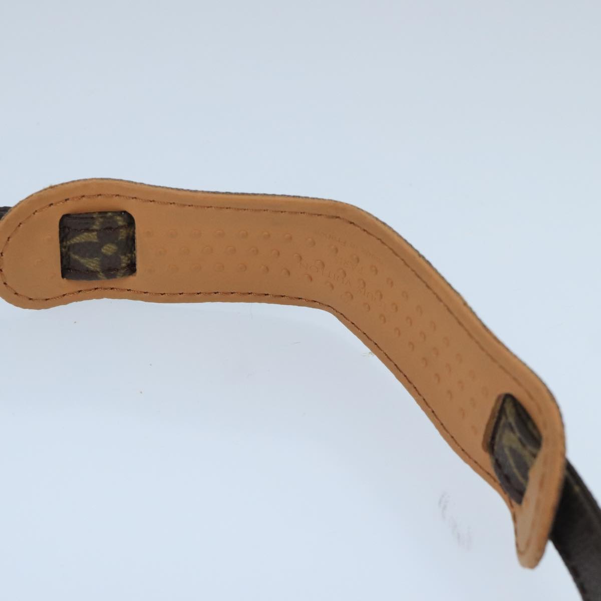 Louis Vuitton Shoulder Strap Brown Canvas Bag Jewelry