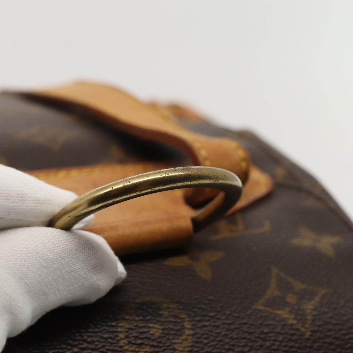 Louis Vuitton Montsouris Brown Canvas Backpack Bag