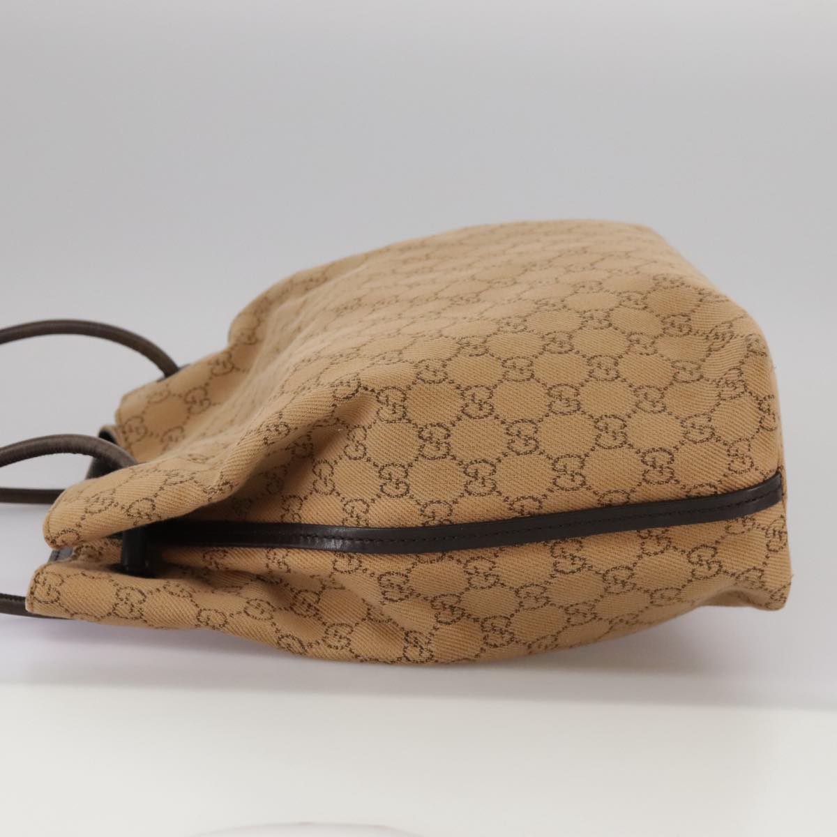 Gucci Gg Canvas Beige Canvas Shoulder Bag