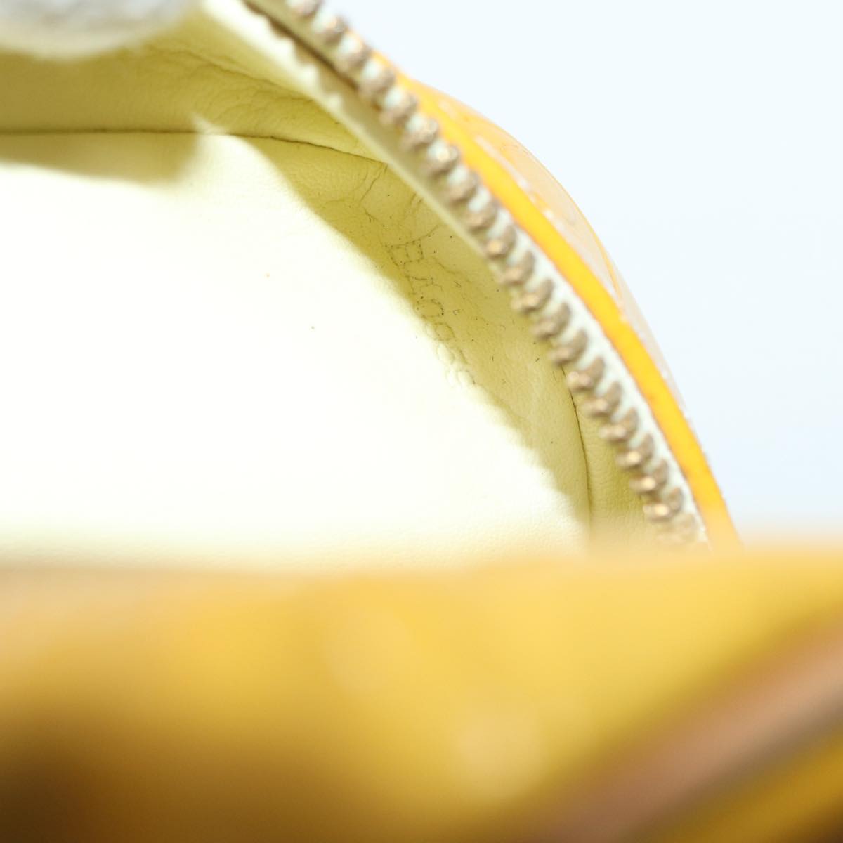 Louis Vuitton Wooster Yellow Patent Leather Shoulder Bag