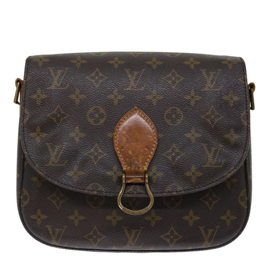 Louis Vuitton Saint Cloud Brown Canvas Shoulder Bag