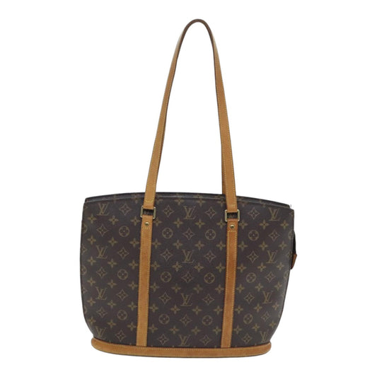 Louis Vuitton Babylone Brown Canvas Tote Bag
