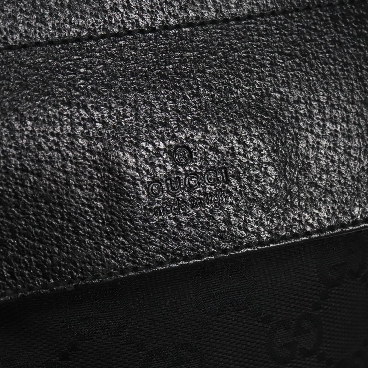 Gucci Black Canvas Shoulder Bag