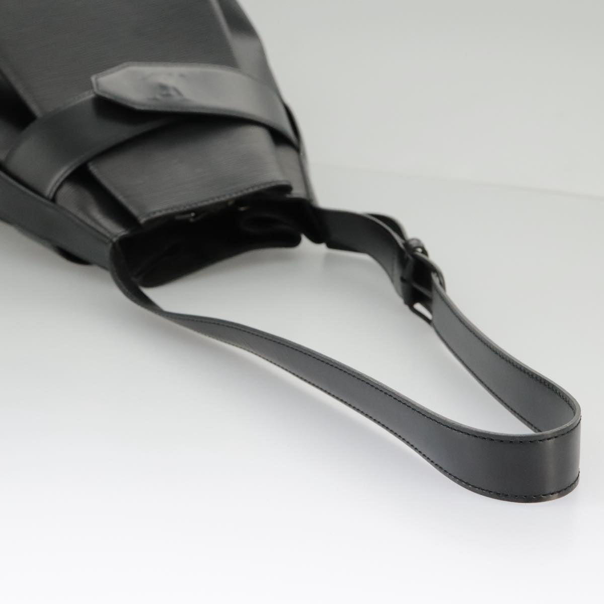 Louis Vuitton Sac D'épaule Black Leather Shoulder Bag