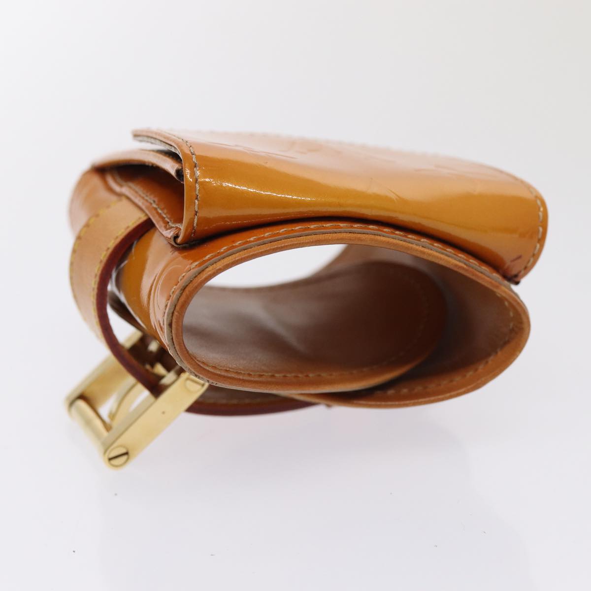 Louis Vuitton Lafayette Street Beige Patent Leather Wallet