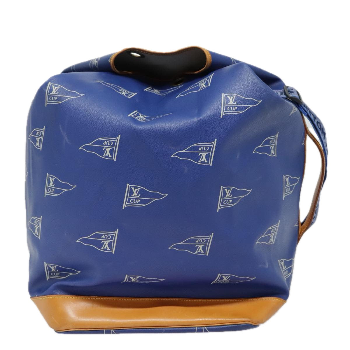 Louis Vuitton Cup Tasman Blue Canvas Shoulder Bag