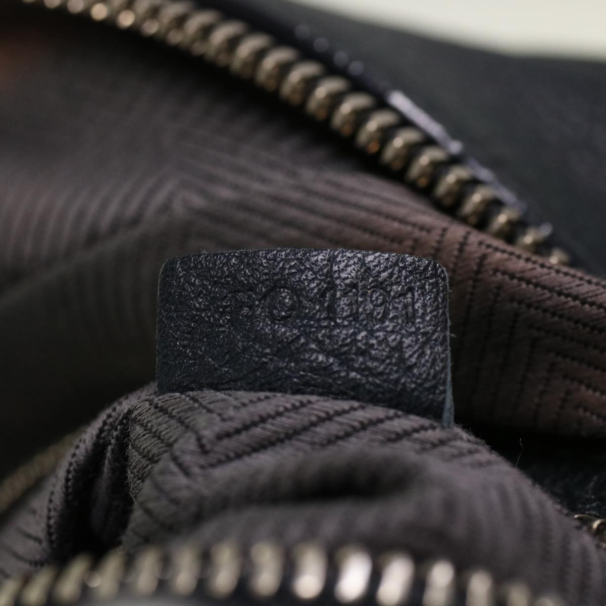 Louis Vuitton Naxos Black Leather Handbag