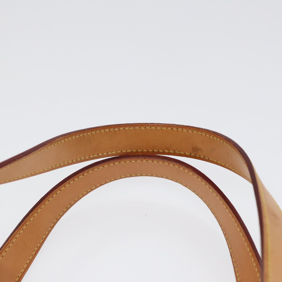 Louis Vuitton Houston Beige Patent Leather Handbag
