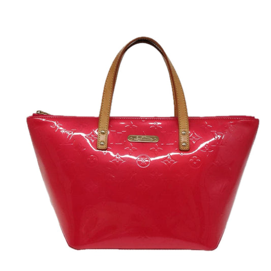 Louis Vuitton Bellevue Pink Patent Leather Handbag