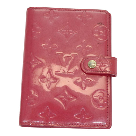 Louis Vuitton Agenda Pm Purple Patent Leather Wallet