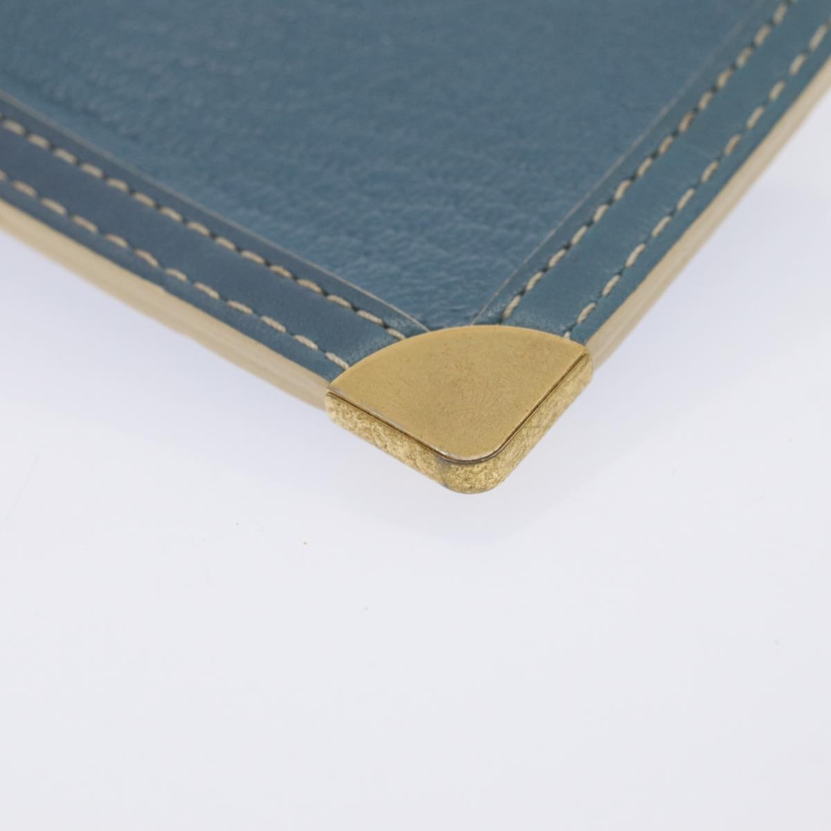 Louis Vuitton Suhali Blue Leather Wallet